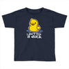 i don't give a duck Toddler T-shirt