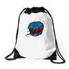 meta luna Drawstring Bags