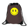 smiley face mens Drawstring Bags