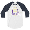 thug life 3/4 Sleeve Shirt