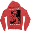 All Might Zipper Hoodie