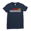 Fire White Ladies Fitted T-Shirt