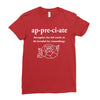 Appreciate Ladies Fitted T-Shirt