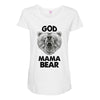 god mama bear Maternity Scoop Neck T-shirt