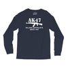ak47 funny,political,weapons,cool,retro,rude Long Sleeve Shirts