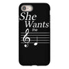 she wants the d black iPhone 8
