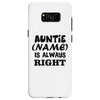 personalised auntie Samsung Galaxy S8
