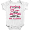 they call me gram partner in crime Baby Onesie