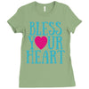 bless your heart Ladies Fitted T-Shirt