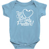 girls fish too only prettier Baby Onesie