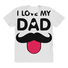 i love my dad All Over Women's T-shirt
