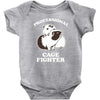 professional cage fighter Baby Bodysuit