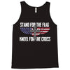 stand for the flag kneel for the cross Tank Top