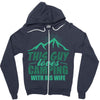 Camper Couple Man Zipper Hoodie