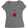 TAKE MY HAND Women's Triblend Scoop T-shirt