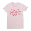 breast cancer hope Ladies Fitted T-Shirt