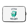 let's play video games Laptop sleeve