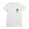 Alien Pocket Ladies Fitted T-Shirt