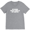 my beard doesn't have an off switch V-Neck Tee