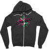 when dinosaurs ruled Zipper Hoodie