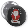 christmas santa Pin-back button