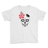 day of dead sugar skull Youth Tee