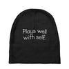 plays well with self Baby Beanies