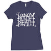 napalm death logo Ladies Fitted T-Shirt