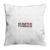 scratch Throw Pillow