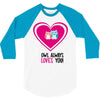 owl always love you 3/4 Sleeve Shirt