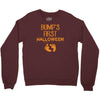 bump's first halloween Crewneck Sweatshirt
