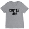 crazy cat lady V-Neck Tee