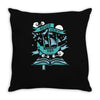 never grow up Throw Pillow