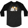 crazy cat lady 3/4 Sleeve Shirt