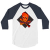 3d skull squad 3/4 Sleeve Shirt