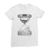 please wait Ladies Fitted T-Shirt