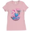 over 9000 80's Ladies Fitted T-Shirt