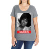 Aretha Franklin Queen Ladies Curvy T-Shirt