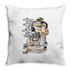 you burn yourself Throw Pillow