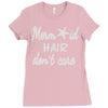 mermaid hair Ladies Fitted T-Shirt