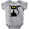 black cat Baby Bodysuit