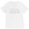 my uke calls me senpai V-Neck Tee