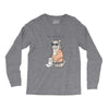 the big meowski Long Sleeve Shirts