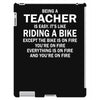 being a teacher is easy iPad 3 and 4 Case
