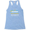 mischief with grandpa Racerback Tank