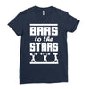 bars to the stars Ladies Fitted T-Shirt