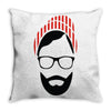 hipster Throw Pillow