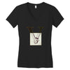hand in hand Women's V-Neck T-Shirt