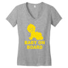 baby on board ! Women's V-Neck T-Shirt
