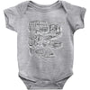 pour le transport Baby Onesie